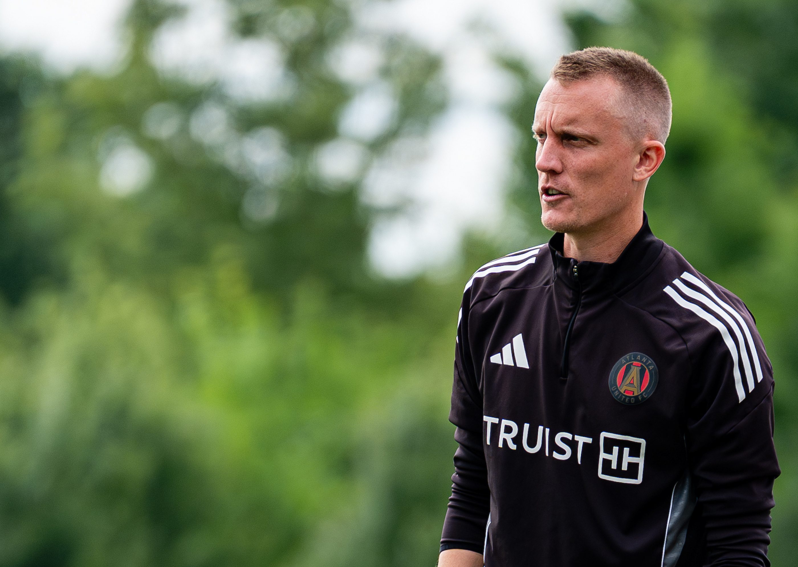 Steven Turek beim Training der U19 von Atlanta United